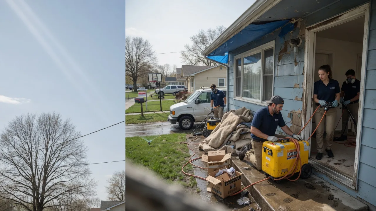 Basement Flood Cleanup in Plantersville, MS near me